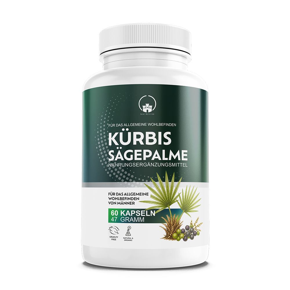 Saint Nutrition Kürbis Sägepalme Kapseln