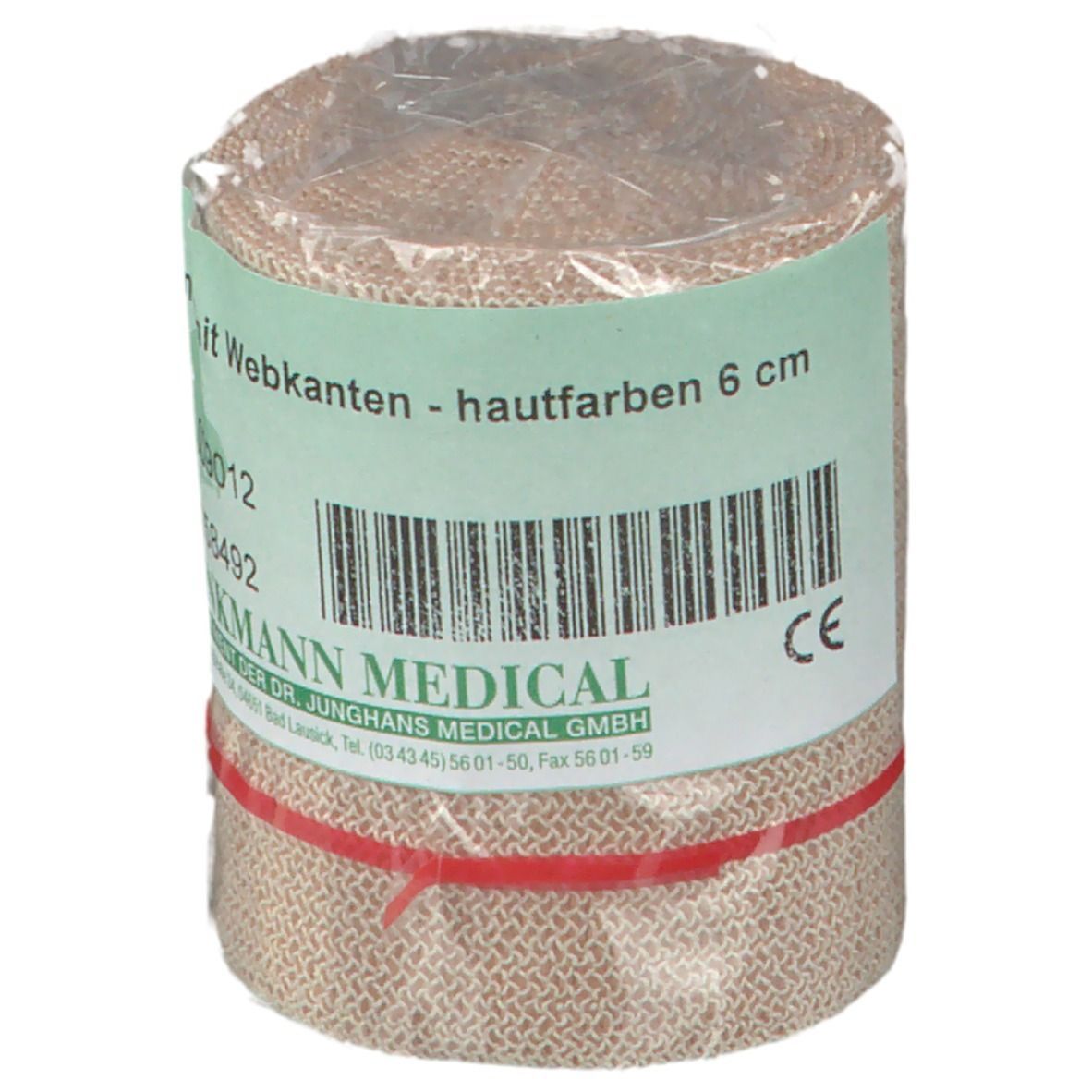 Brinkmann Idealbinde mit Webkante 5 m x 6 cm hautfarben