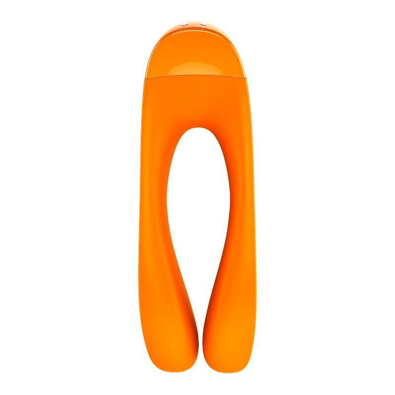Orange Finger Vibrator, Vorderansicht