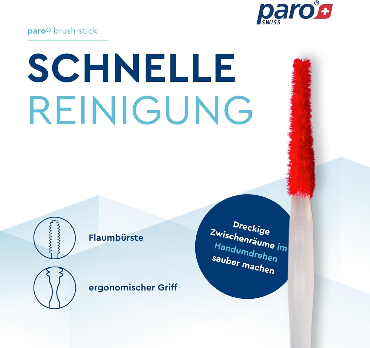 paro Brush-Sticks - Interdentalbürste & Zahnstocher