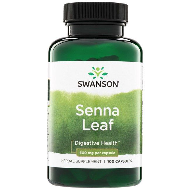 Swanson Sennesblätter 500 mg
