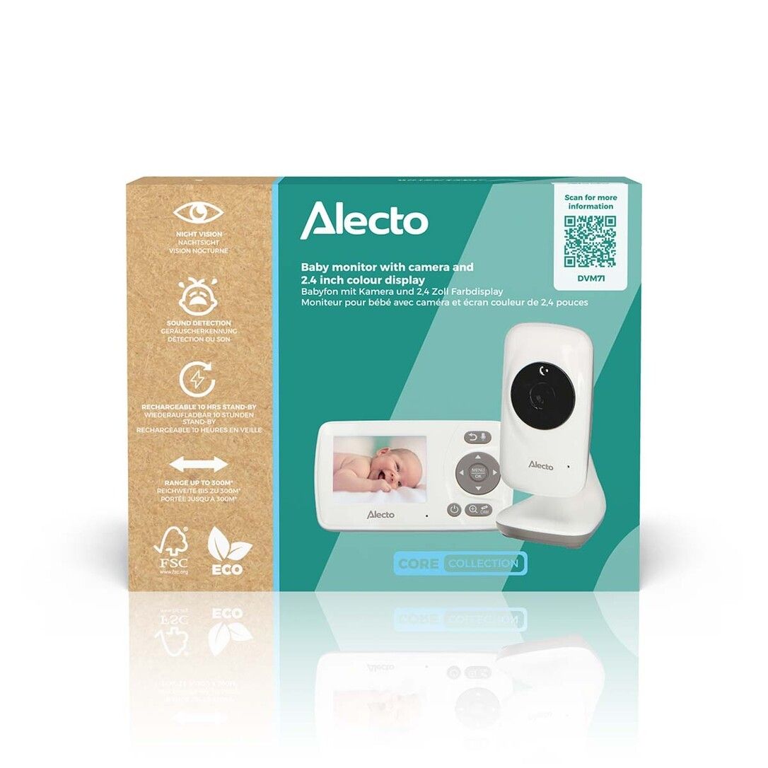 ALECTO Video-Babyphone DVM71 2.4FD