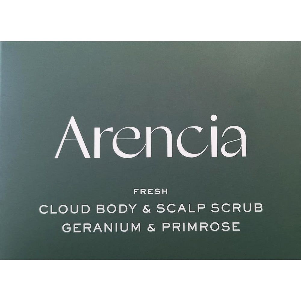ARENCIA Fresh Cloud Körper- und Kopfhautpeeling Geranie & Nachtkerze