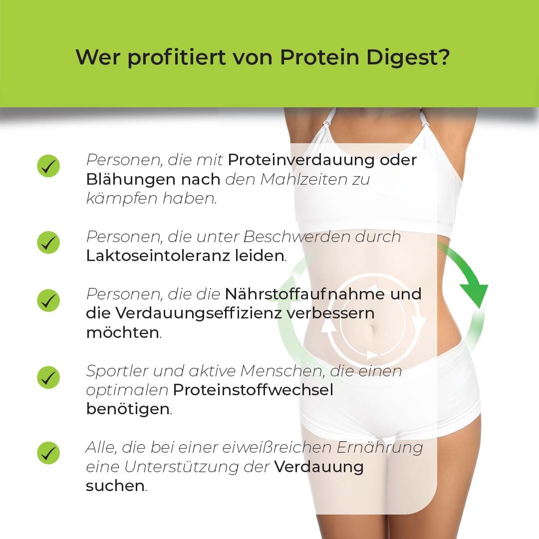 Biostile Protein Digest: Wer profitiert? Unterstützung für Proteinverdauung und Stoffwechsel.