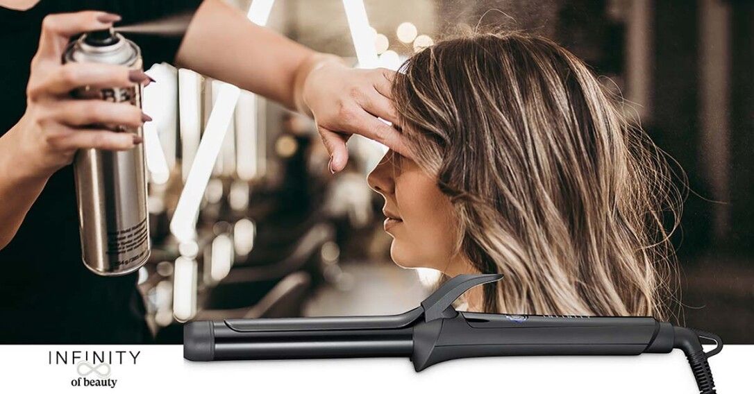 MELISSA Lockenstab 35W Schwarz