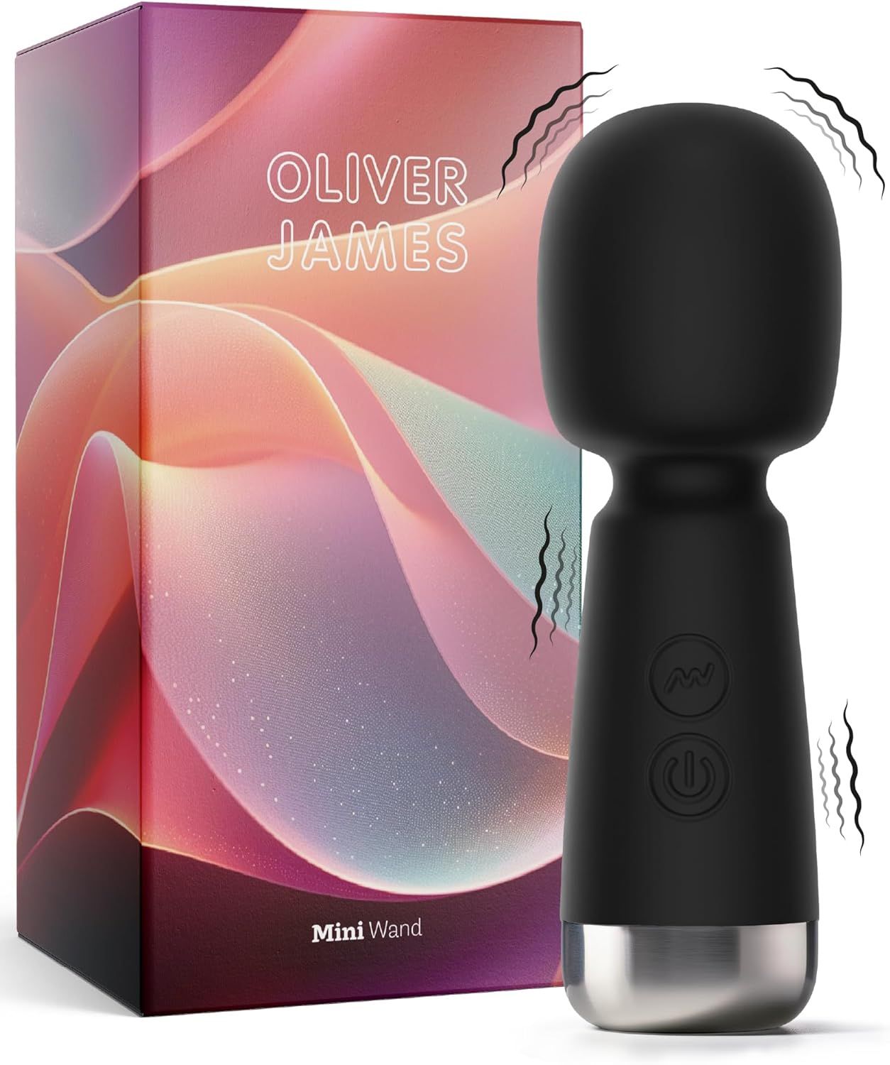 Oliver James Bullet Mini Vibrator Schwarz