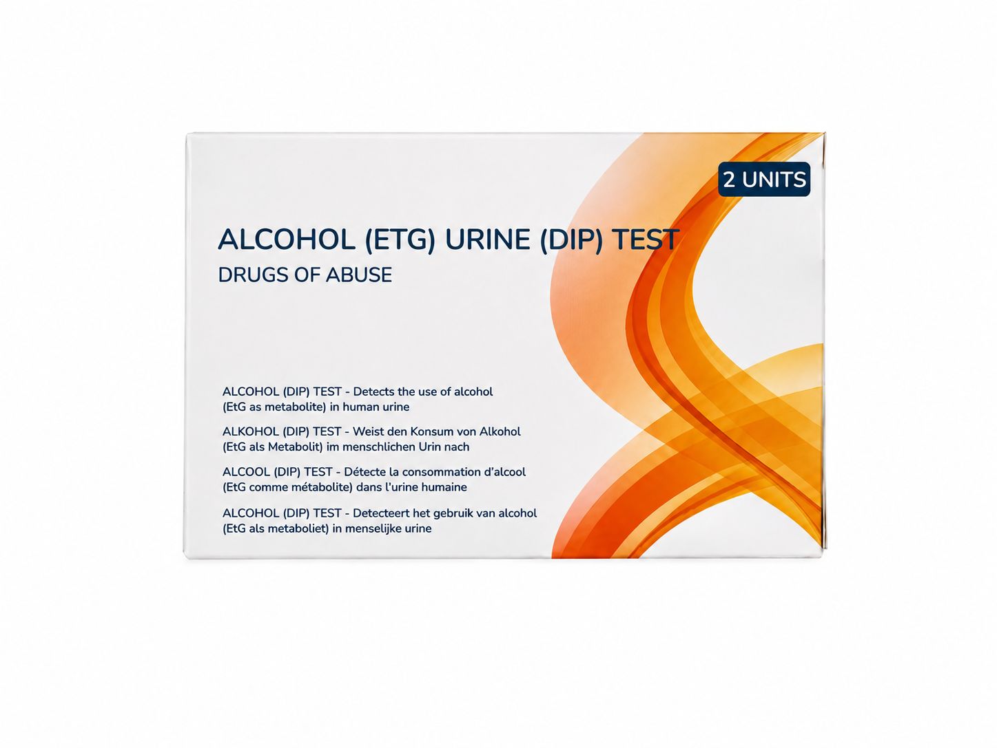 Alkoholtest (Urin) - für Zuhause - Schnellergebnis - CE-zertifiziert - The Tester