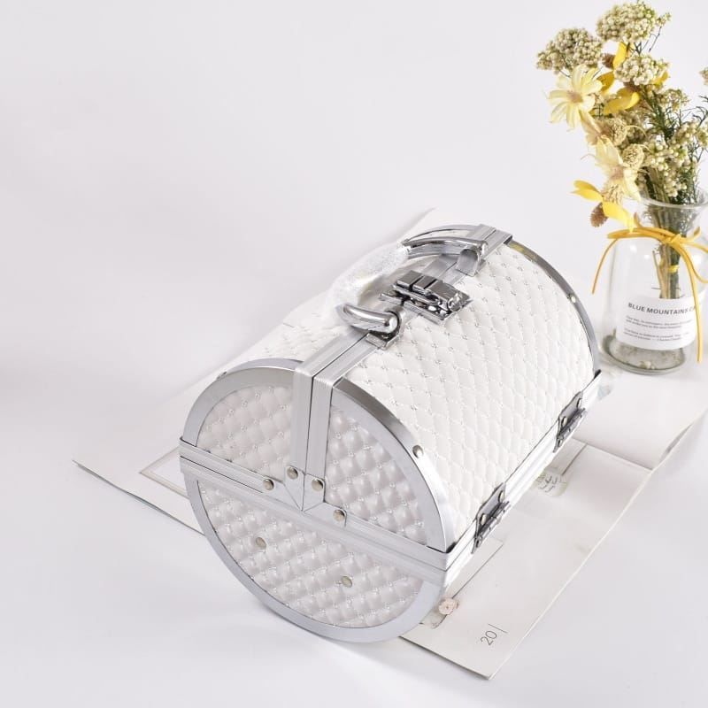 UNIQ Beauty Box / Schmuckkästchen aus Aluminium, weiß