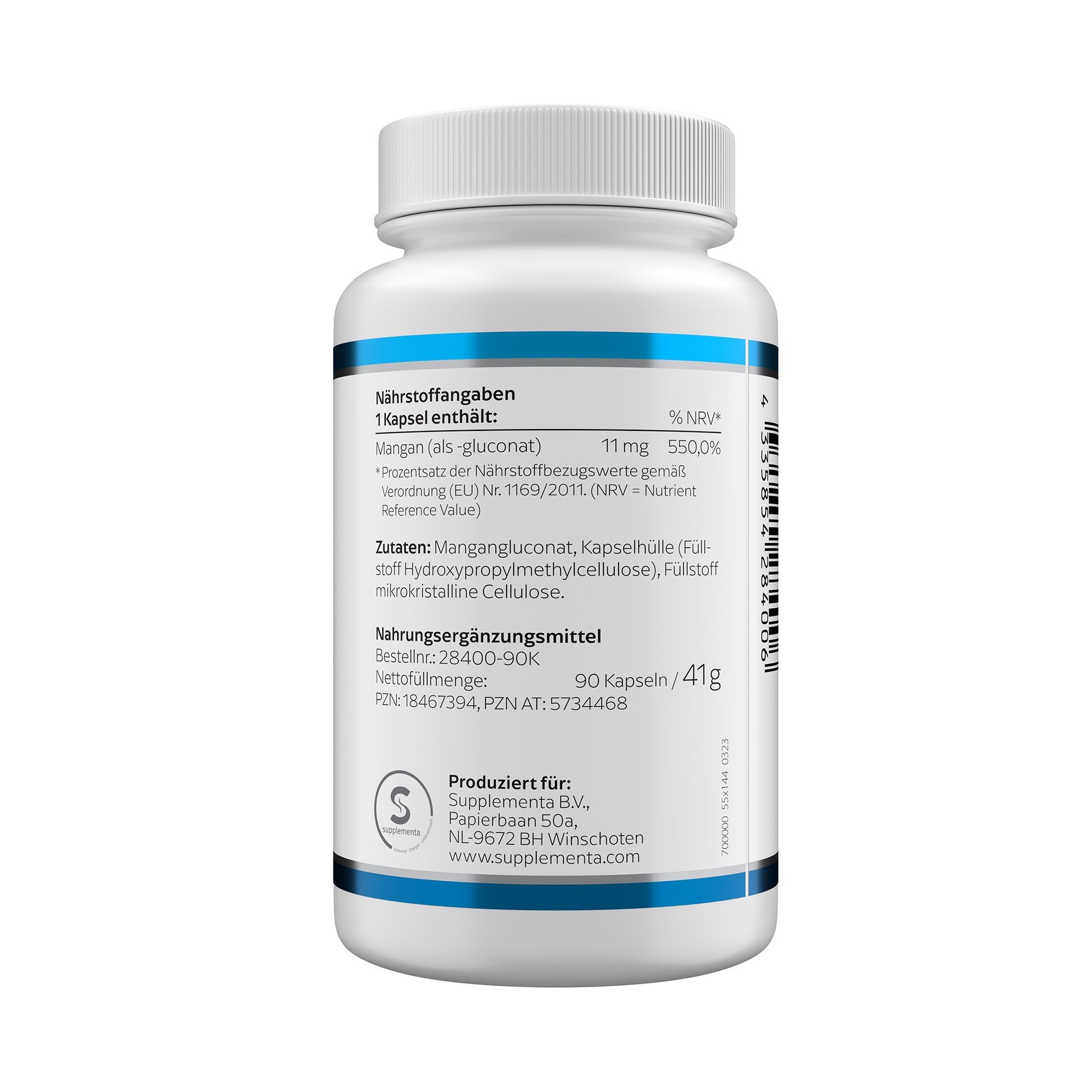 Klean Labs Mangan 11 mg