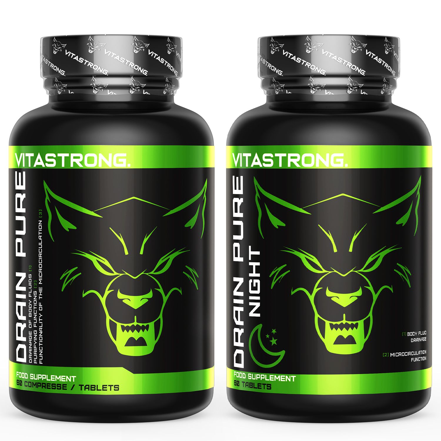 Vitastrong Drainpure & Drainpure Night – Nacht gegen Wassereinlagerungen