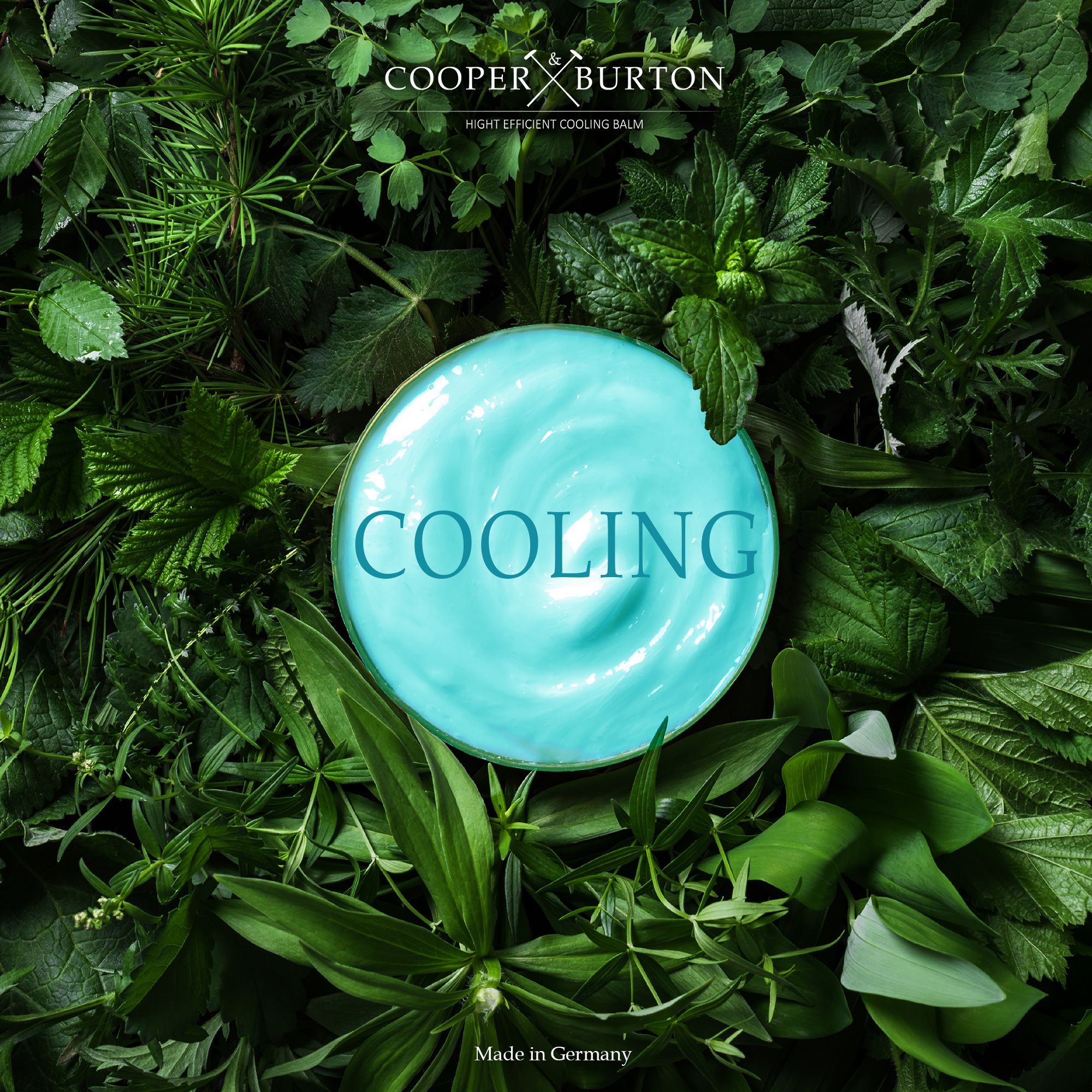 COOPER & BURTON CBD Hanf Creme mit THC-freiem CBD Öl – Massagebalsam für Muskeln und Gelenk