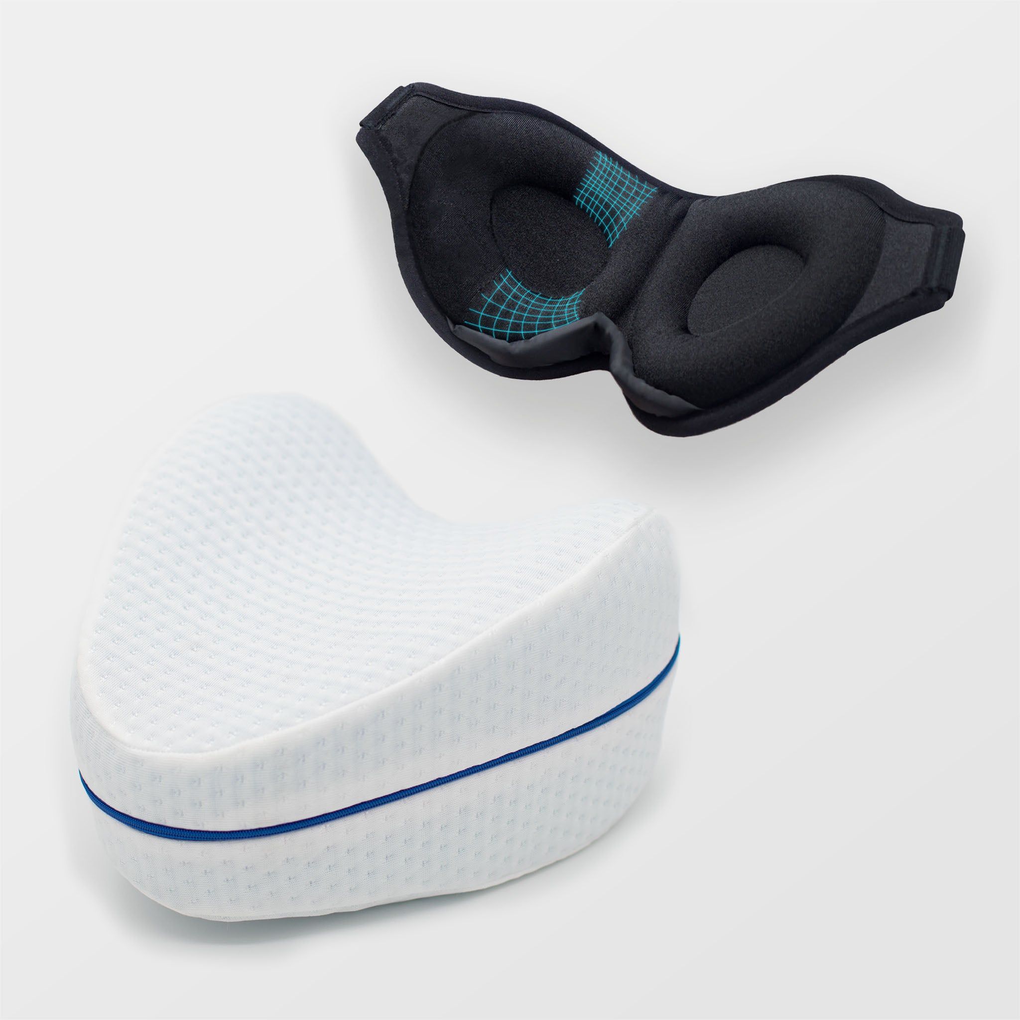 SHAPEVITAL Schlafpaket Entspannte Nacht | ergonomisches Vorteilspaket | 3D-Abdunkelung