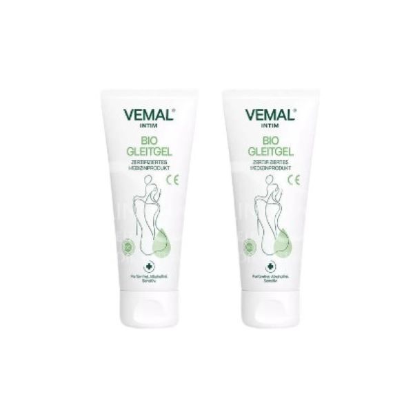 Vemal Intim ph-neutrales veganes BIO Gleitgel DUO