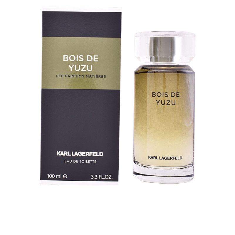Karl Lagerfeld Bois de Yuzu Eau de Toilette 100ml Flakon und Verpackung.