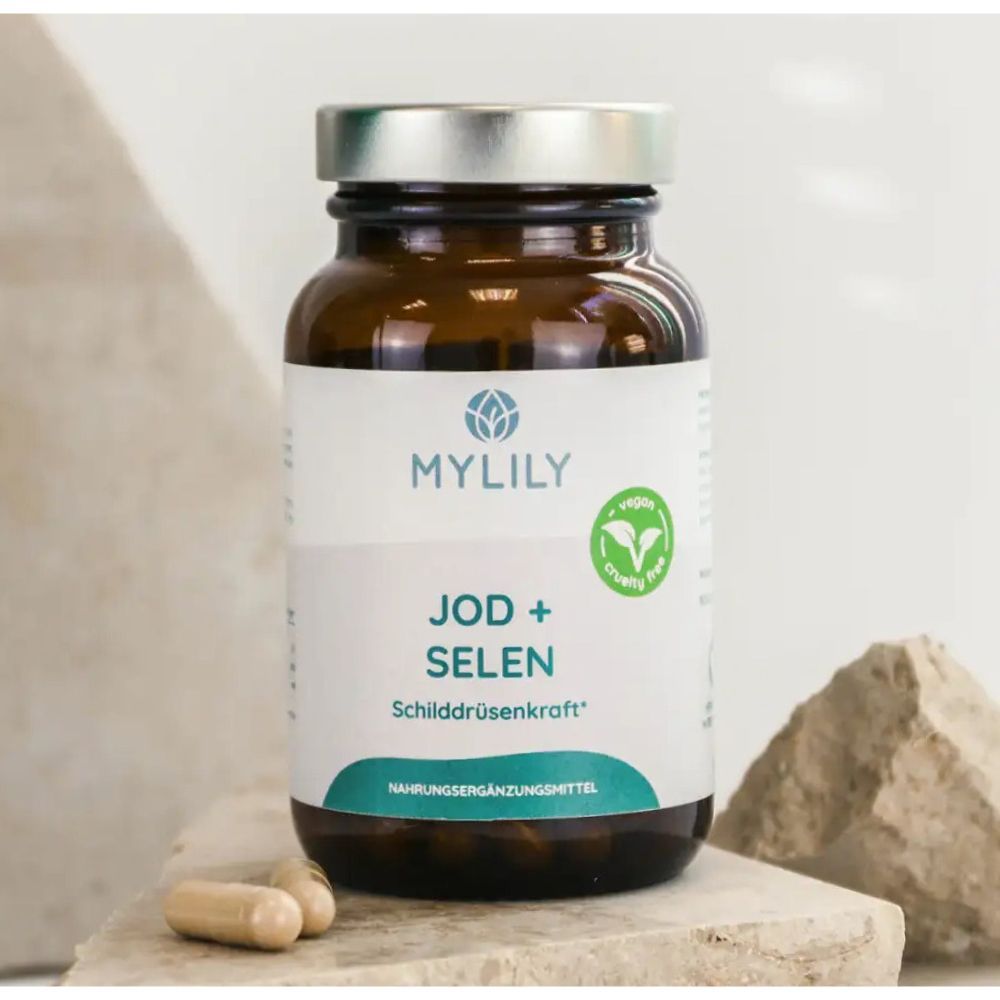 MYLILY Jod + Selen Schilddrüsenkraft