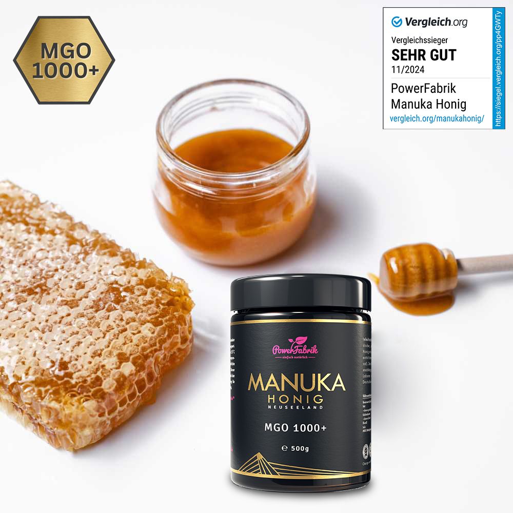 PowerFabrik Manuka Honig, MGO 1000+