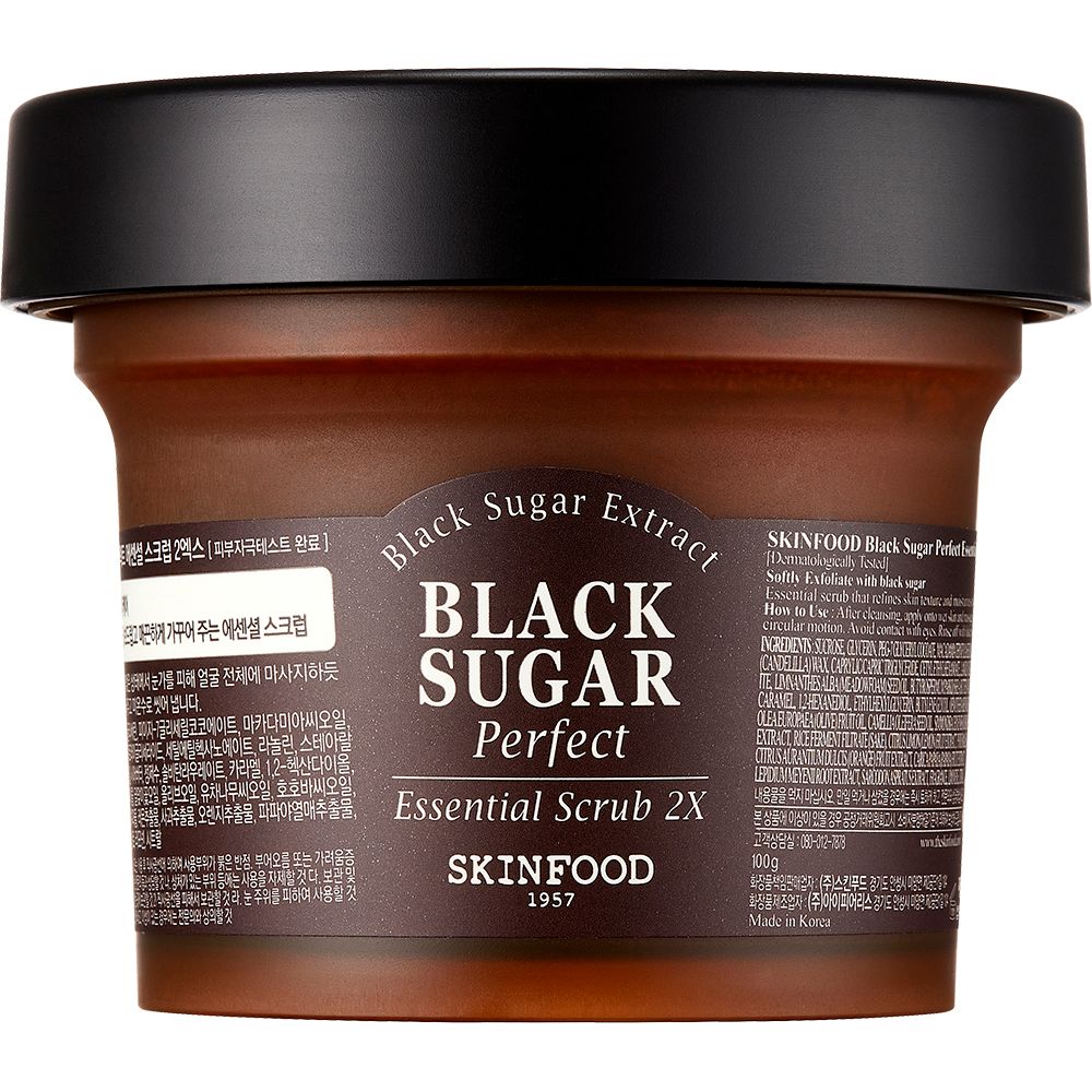 SKINFOOD Black Sugar Perfect Essential Scrub Face mask