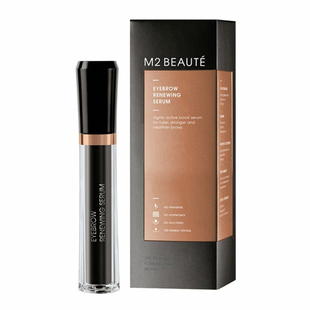 M2 BEAUTÉ Augenbrauen Serum mit Verpackung.