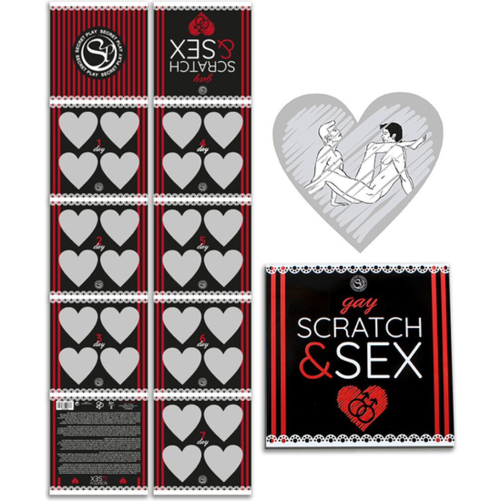 Rubbel- und Sexspiel für schwule Paare (es/en/fr/pt/de) - Secretplay 100% Games