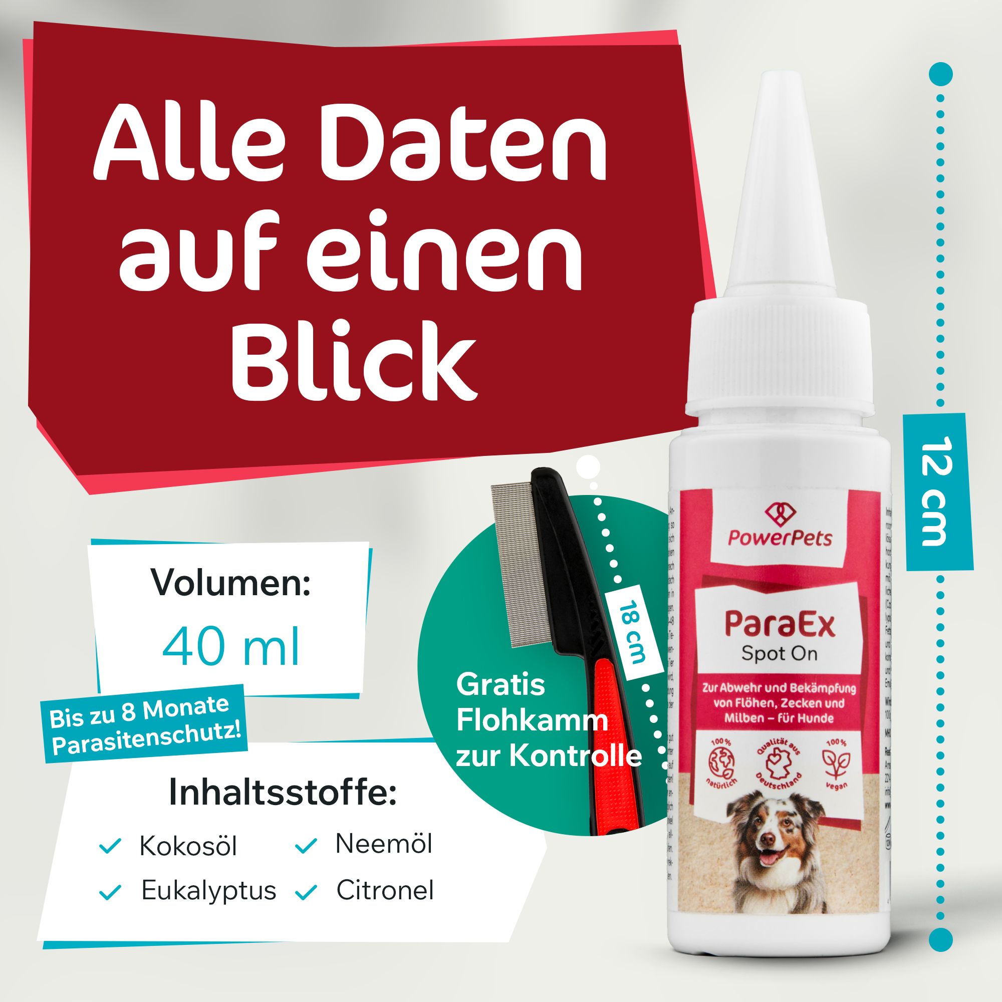 ParaEx - SpotOn für Hunde - 40ml