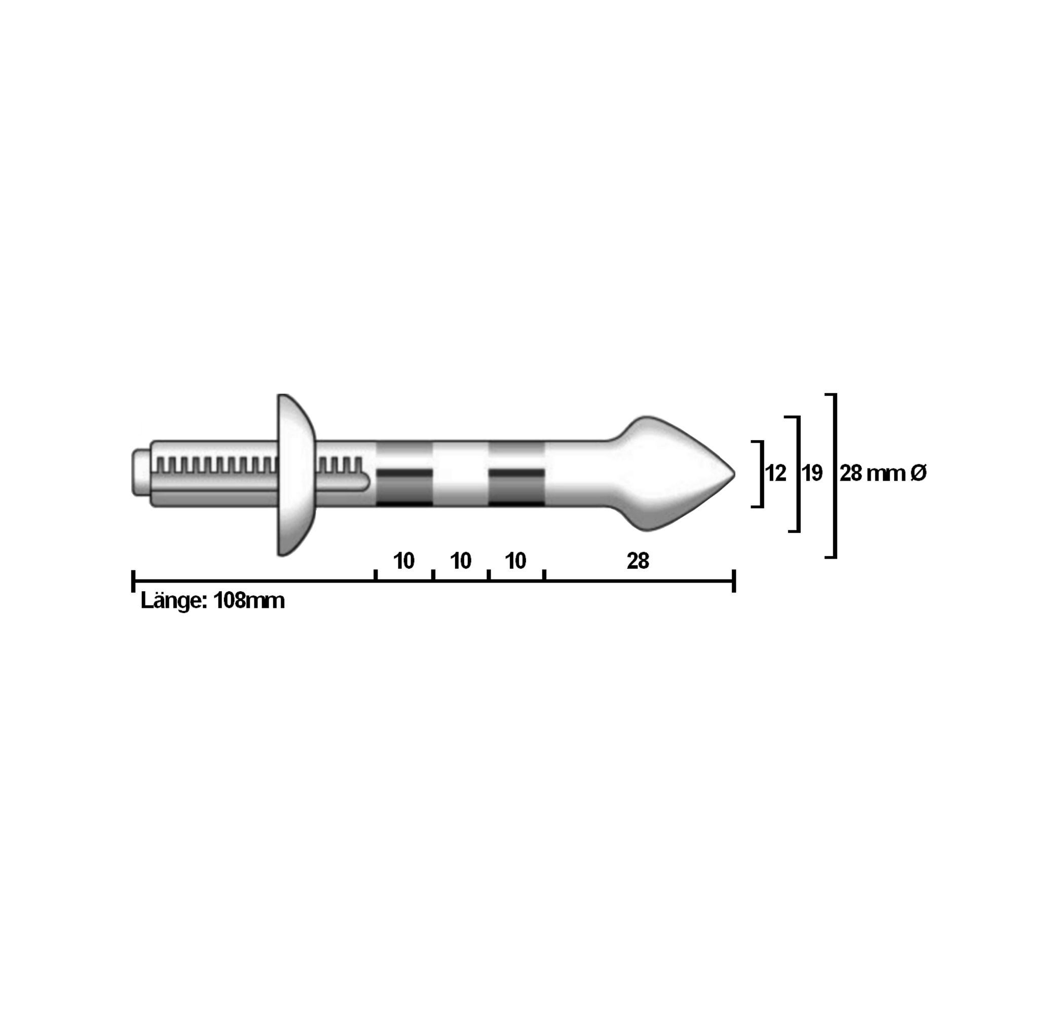 axion® I-2000 Beckenboden-Trainer mit Sonde STIM-PRO S-13A für Männer bei Inkontinenz