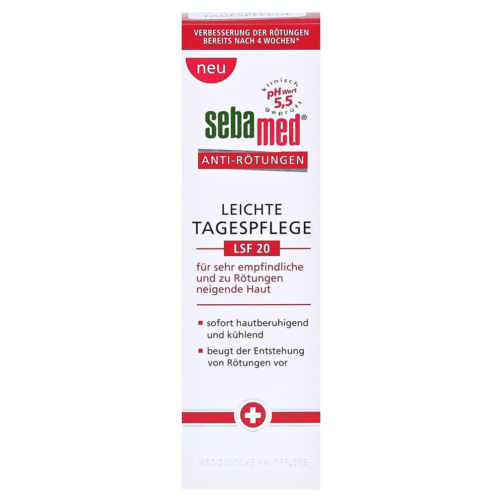SEBAMED Anti-Rötungen Leichte Tagespflege, bei Rosacea, mindert Rötungen im Gesicht