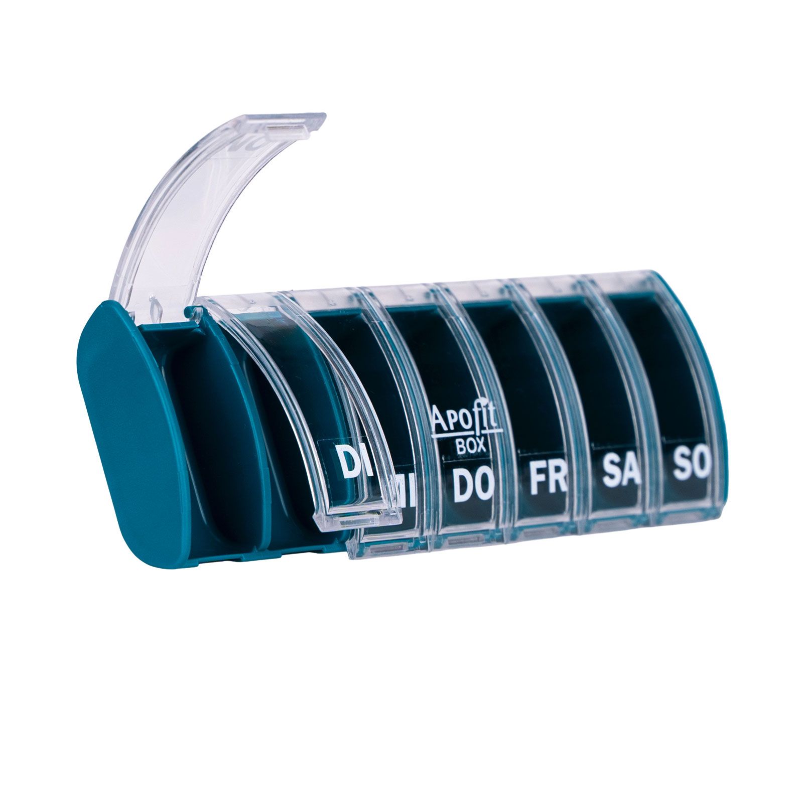 APOfit Wochendispenser 1 Dosierer Box türkis