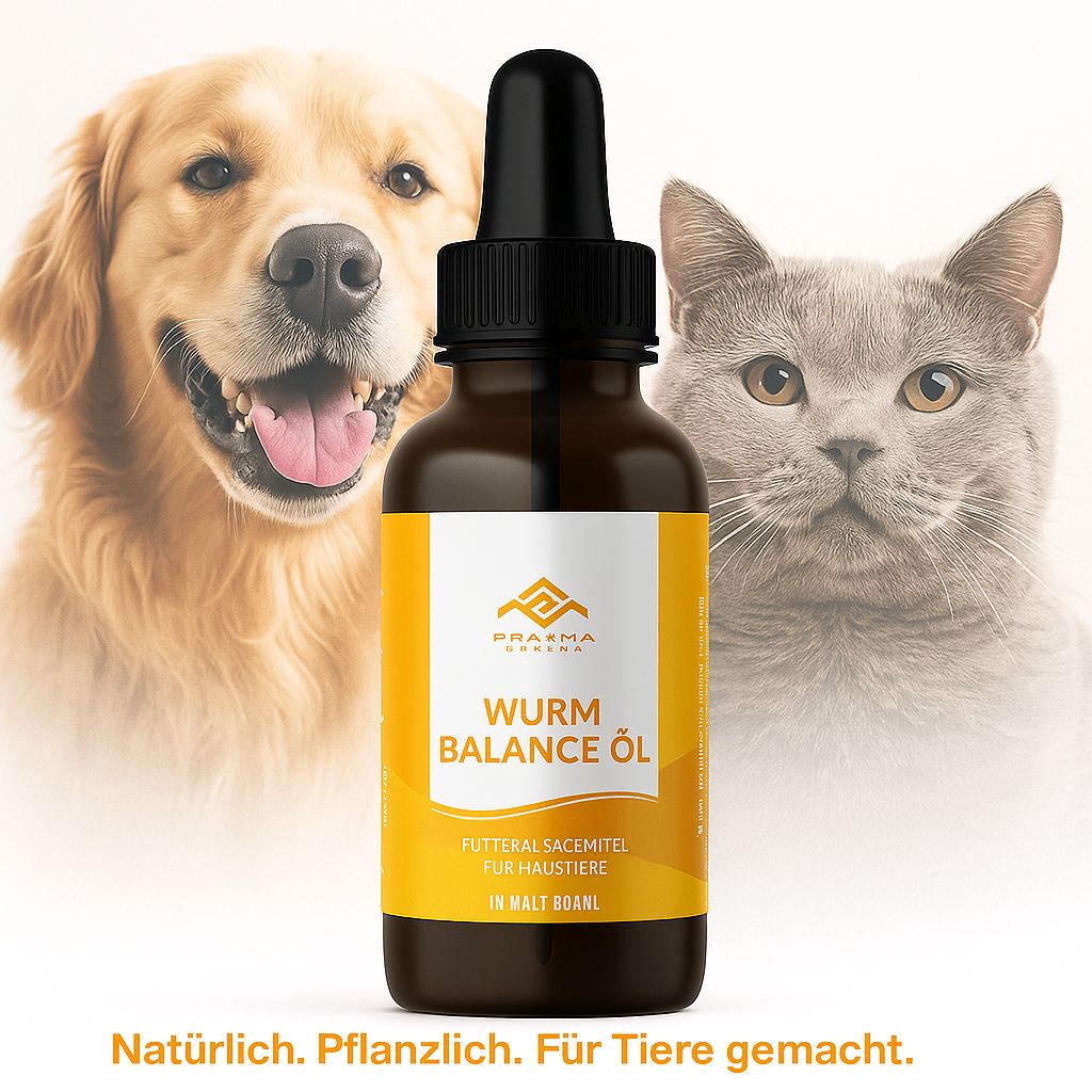Pharma Health | Wurm Balance Öl | Hunde & Katzen