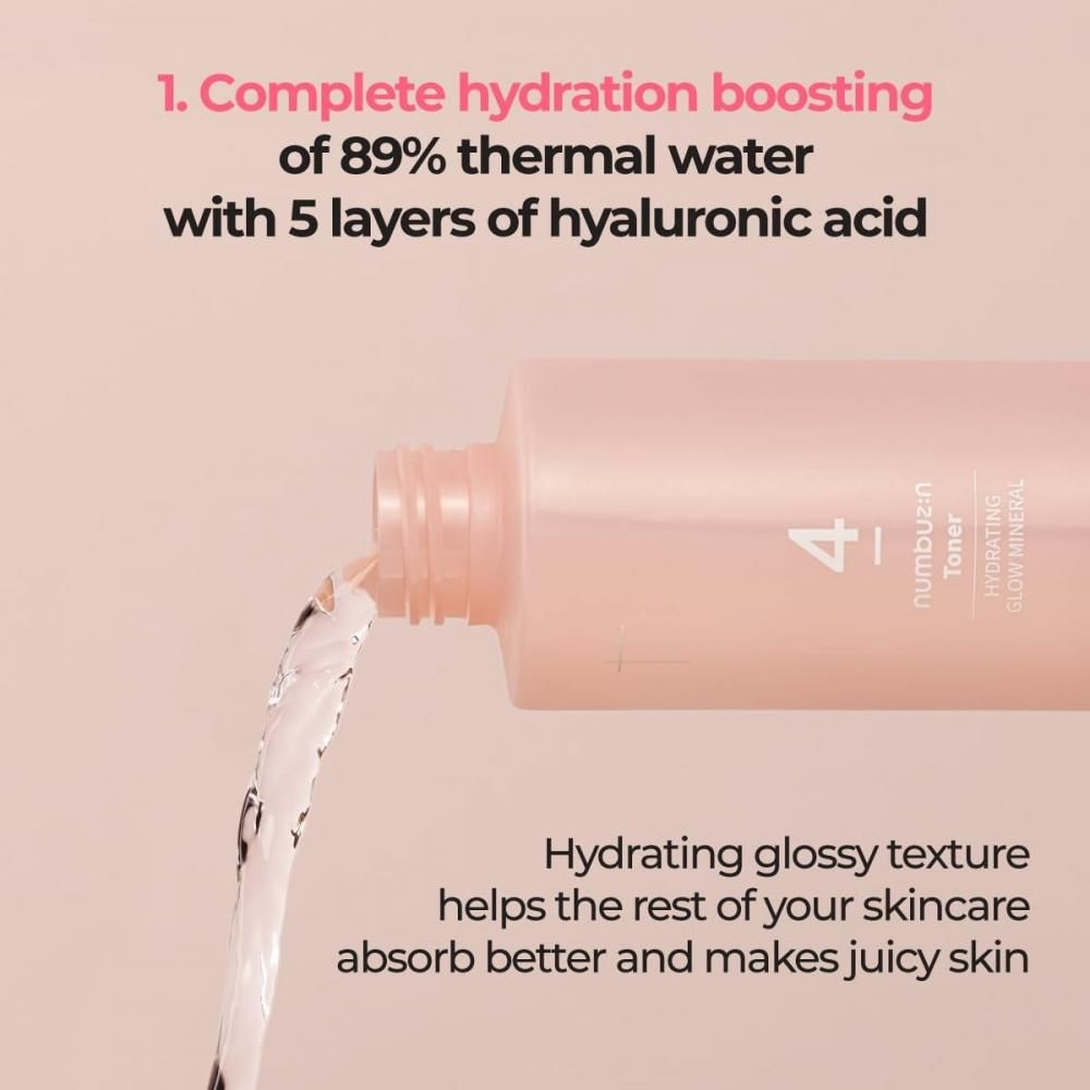 NUMBUZIN No.4 Hydrating Glow Mineral Face Toner