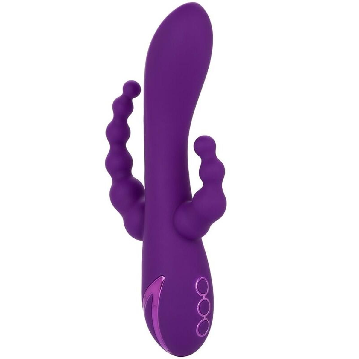 Rabbitvibrator "Long Beach Bootylicious" | 10 Vibrationsfunktionen | California Exotics