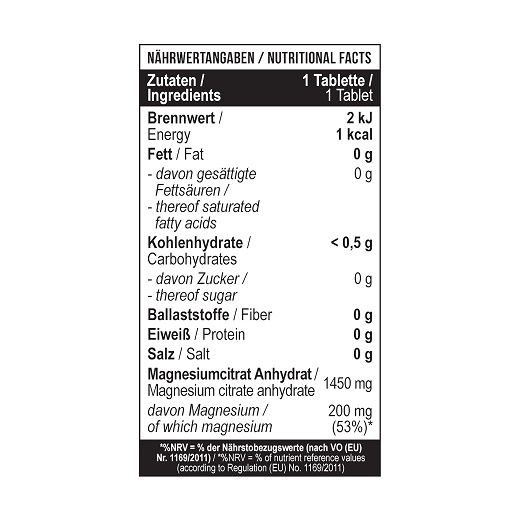 MST - Magnesium Citrat