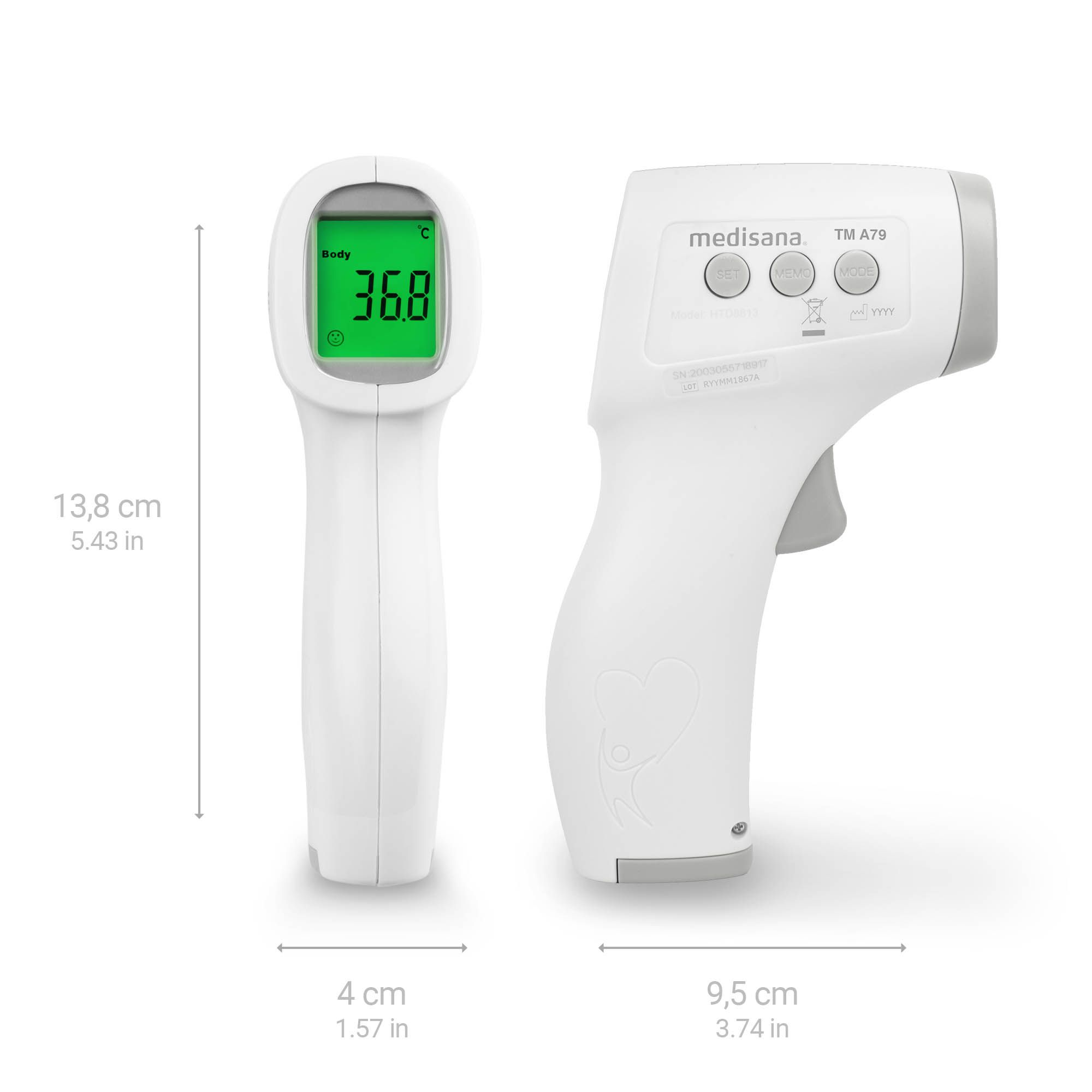 medisana TM A79 kontaktloses Fieberthermometer