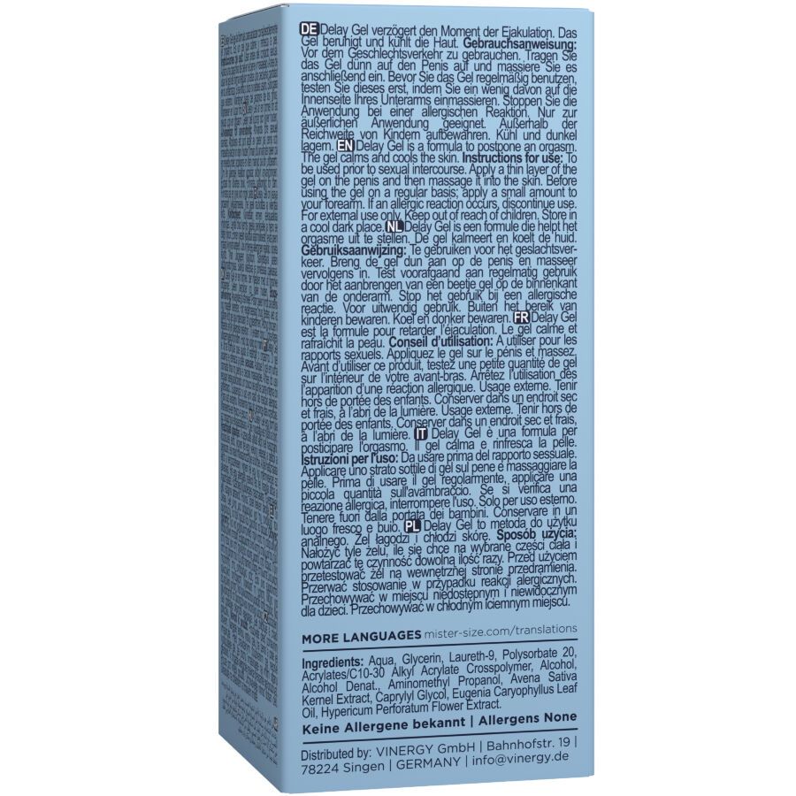 Rückseite der Produktverpackung. Text in mehreren Sprachen. Inhaltsstoffe, Warnhinweise, Herstellerinformationen.