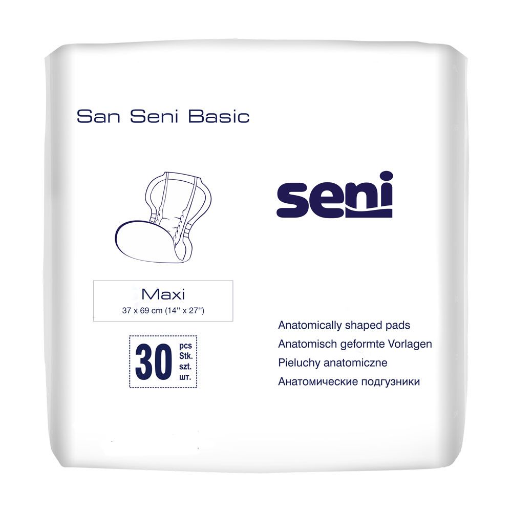 3x San Seni Basic Maxi Inkontinenzvorlage