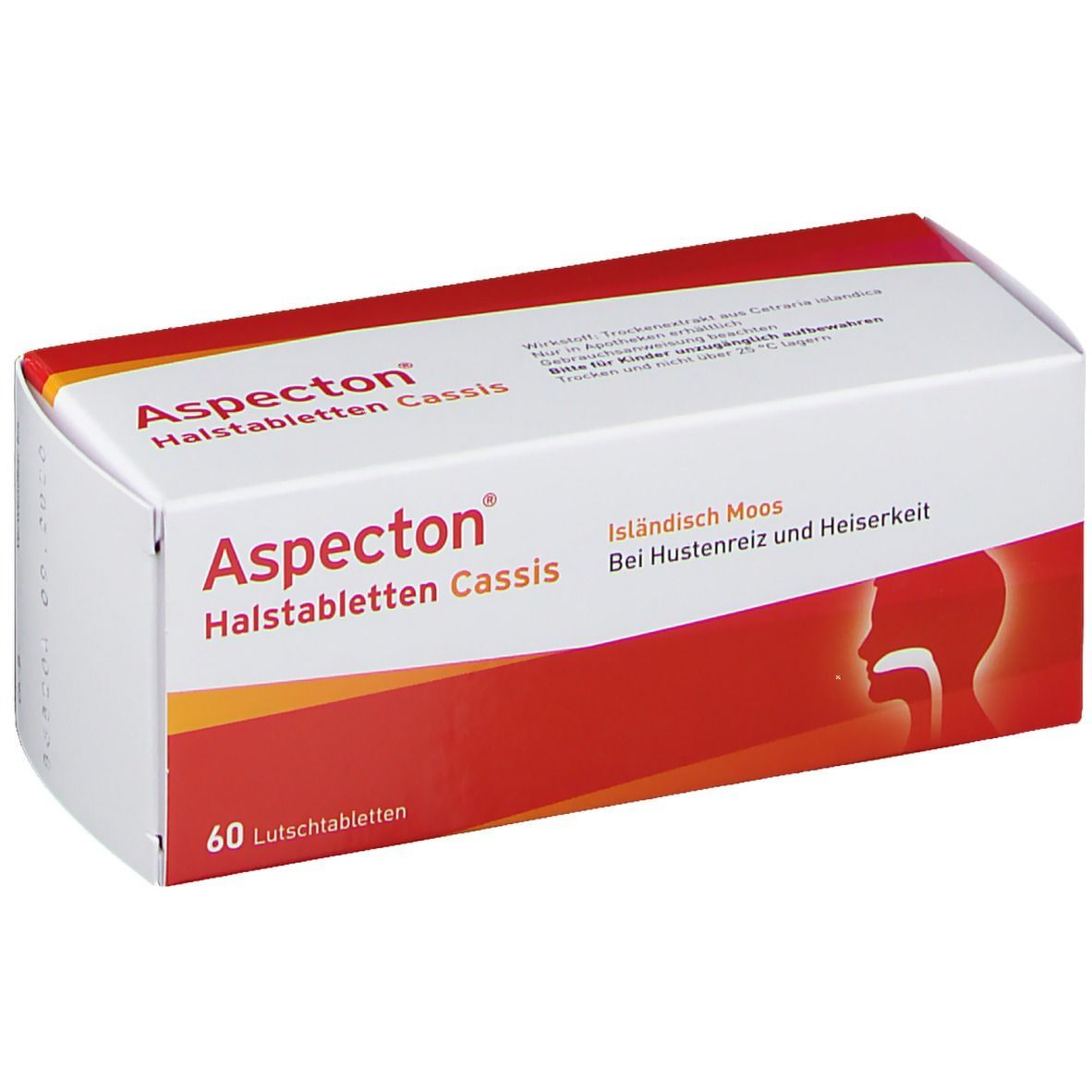 Aspecton® Halstabletten Cassis