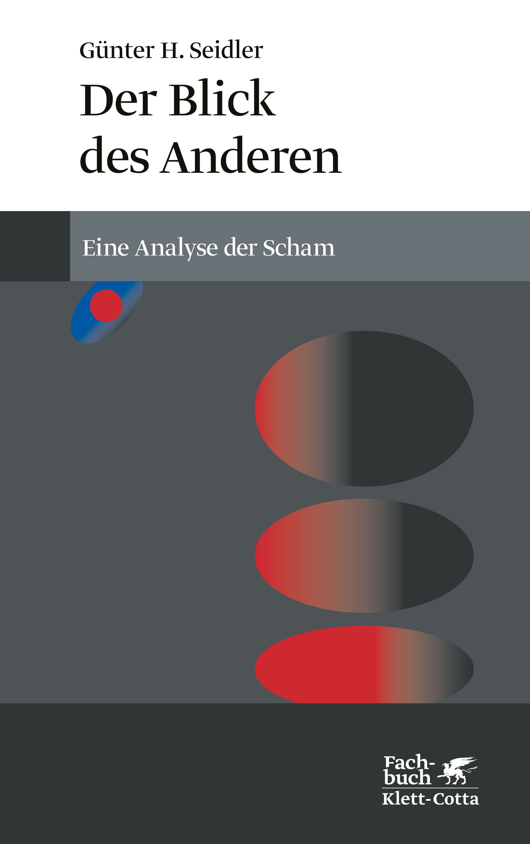 Buchcover: Titel "Der Blick des Anderen". Autor: Günter H. Seidler. Untertitel: Eine Analyse der Scham. Verlag: Klett-Cotta.