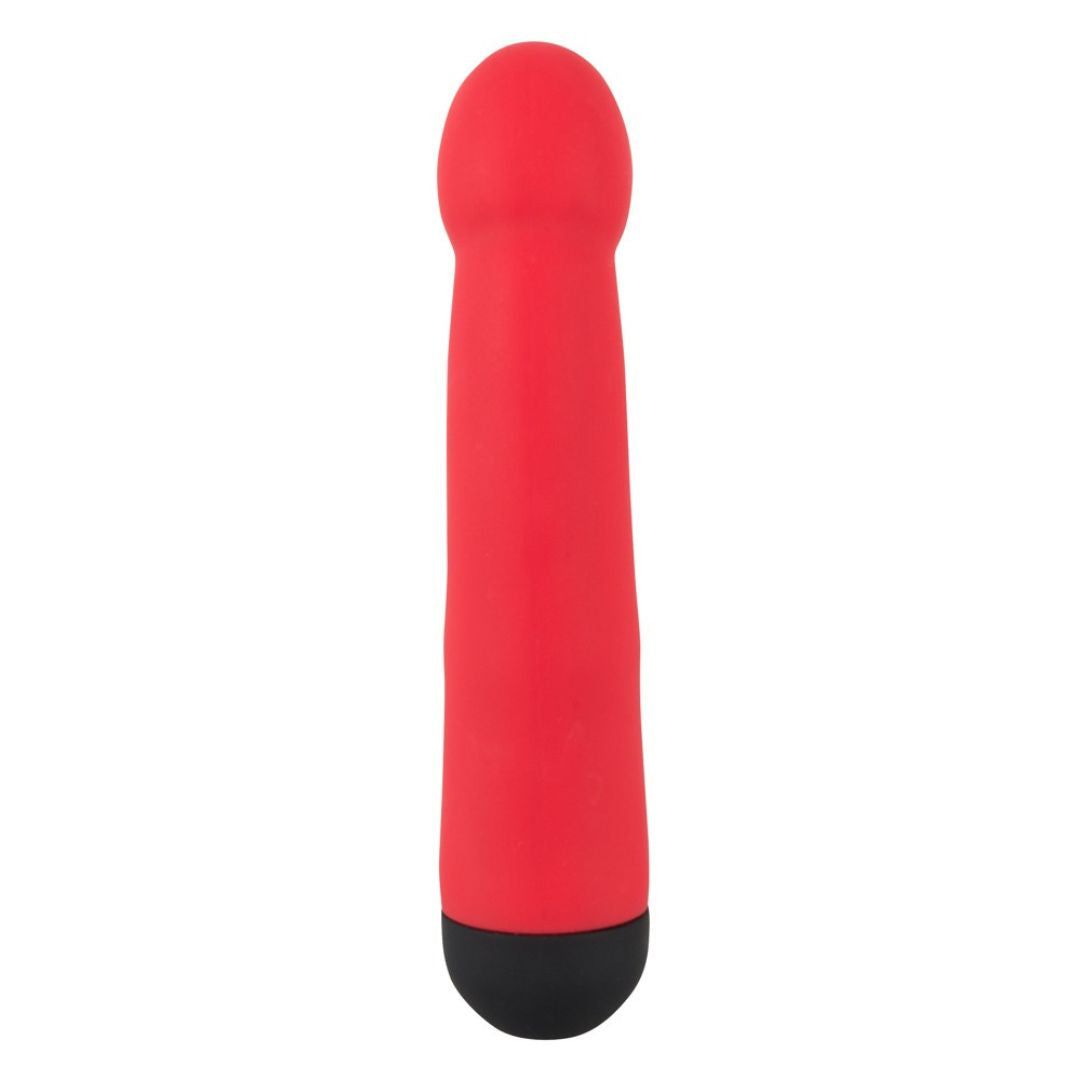 G-Punkt-Vibrator "Red G-Spot Vibe" mit gebogener Kugelspitze | 10 Vibrationsmodi | Colorful Joy