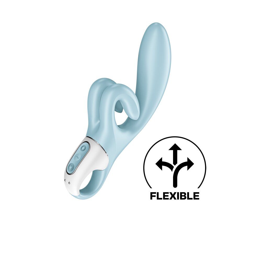 satisfyer Touch Me Krokodil-Vibrator Blau