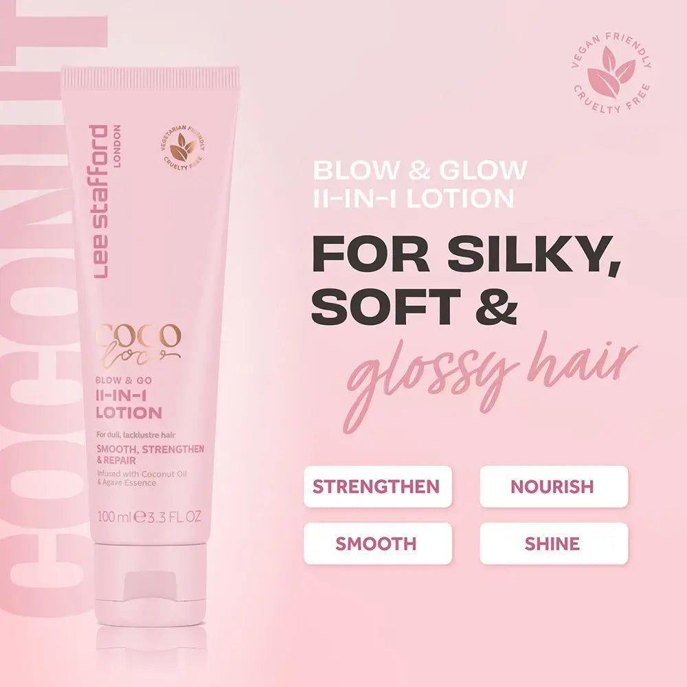 LEE STAFFORD Coco Loco Blow & Go 11-in-1 Lotion