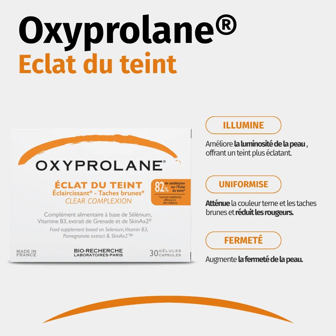 Oxyprolane® - Ergänzung für einen strahlenden Teint gegen Pigmentflecken