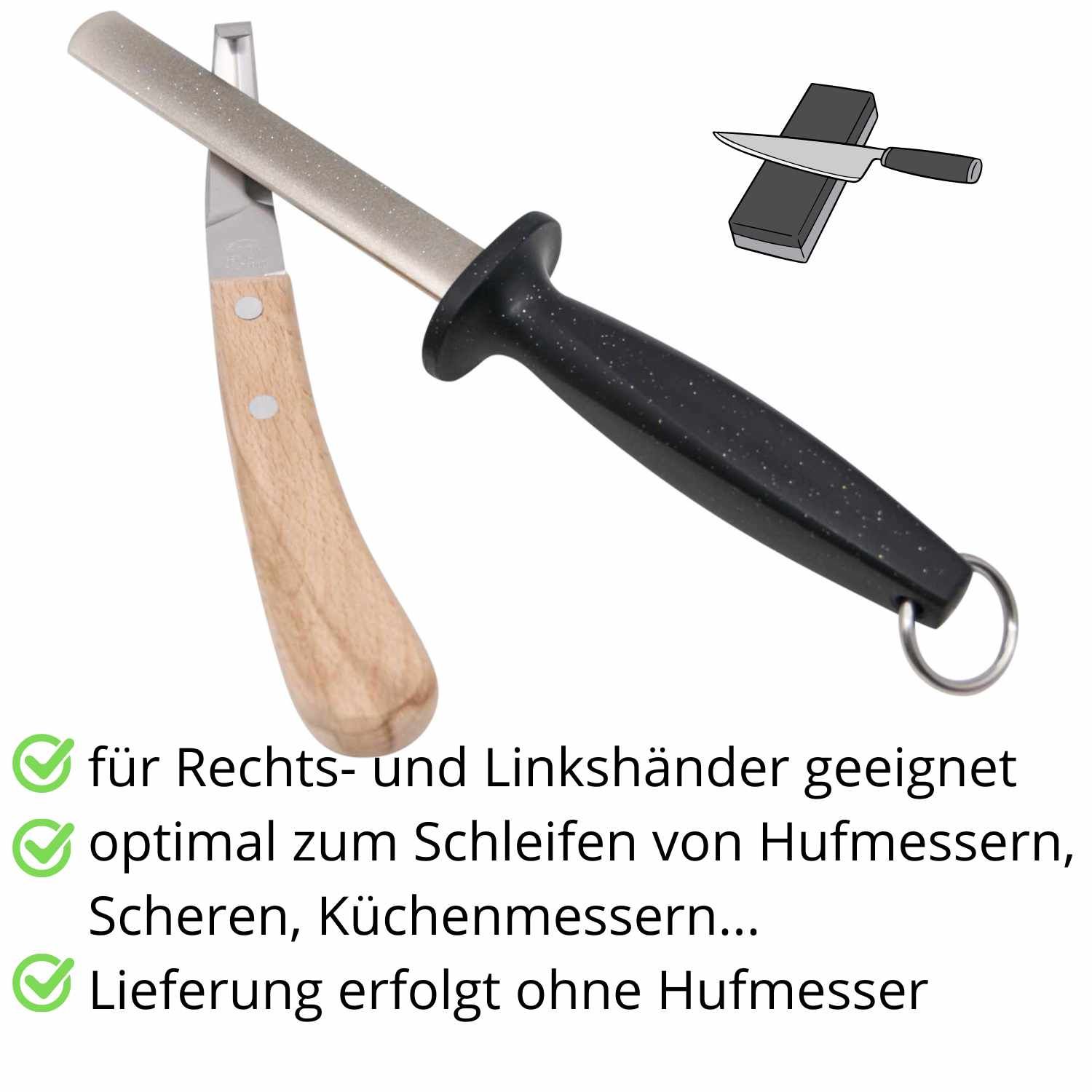 Dick Wetzstein Diamant Schärfstab Wetzstab schärft stumpfe Messer