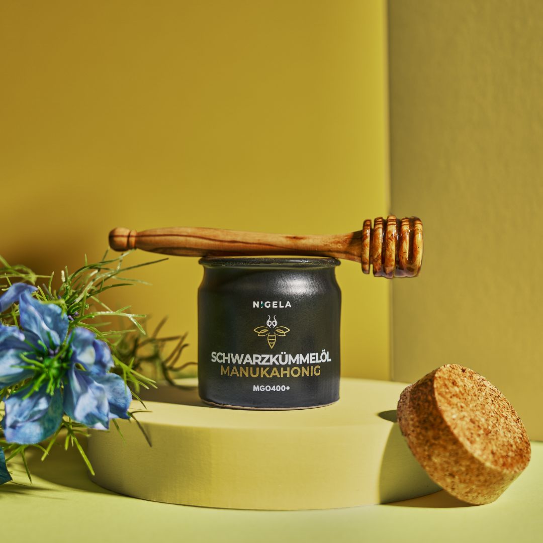 Nigela Schwarzkümmel Manuka Honig