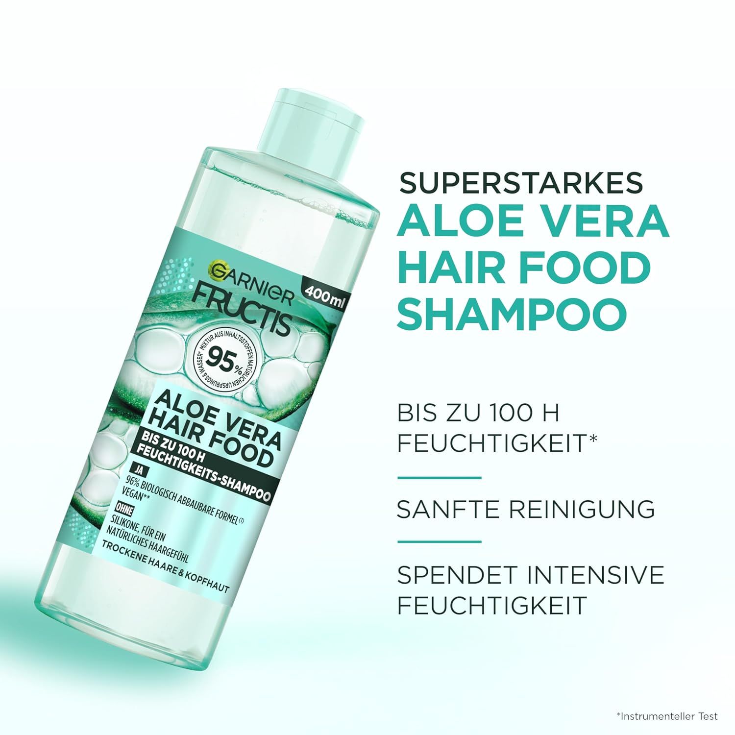 Garnier Fructis Aloe Vera Hair Food Haarpflege Set mit Multi-Use Maske, Shampoo und Spülung