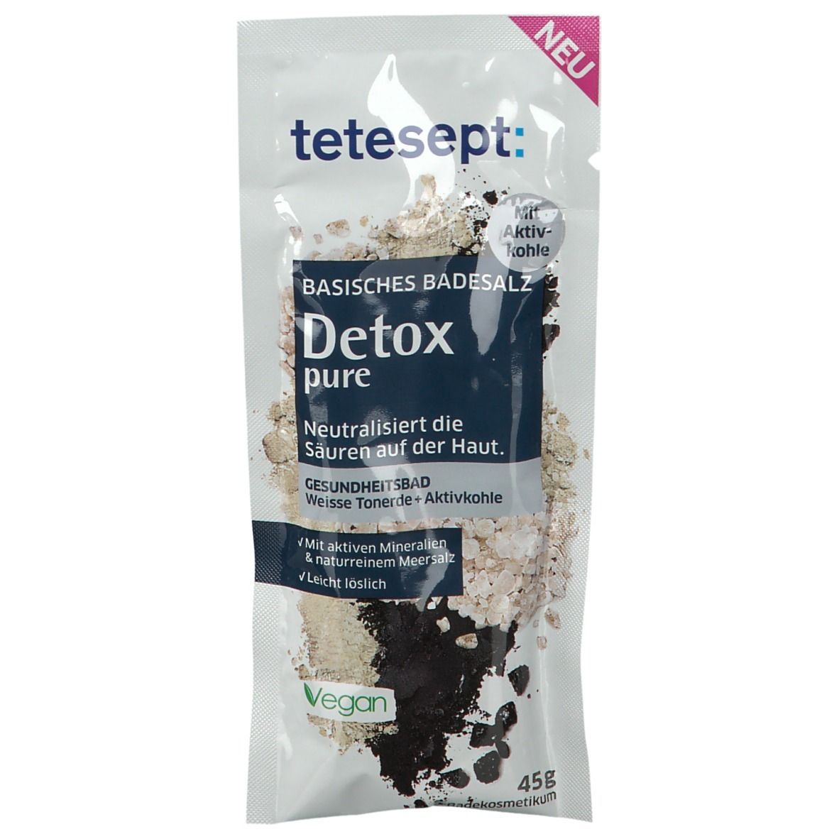 tetesept® Basisches Badesalz Detox pure