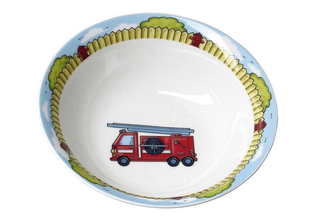 RITZENHOFF & BREKER Kindergeschirrset Feuerwehrmann Bernie 3-teilig