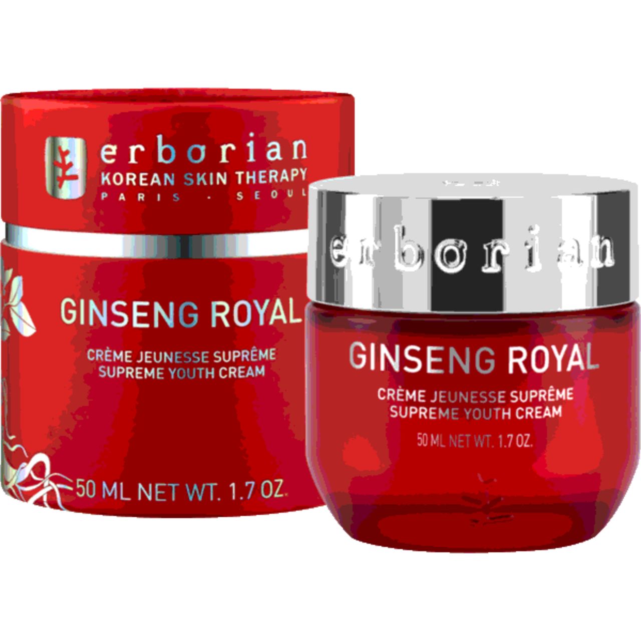 Erborian Korean Skin Therapy Paris Seoul Ginseng Royal Creme