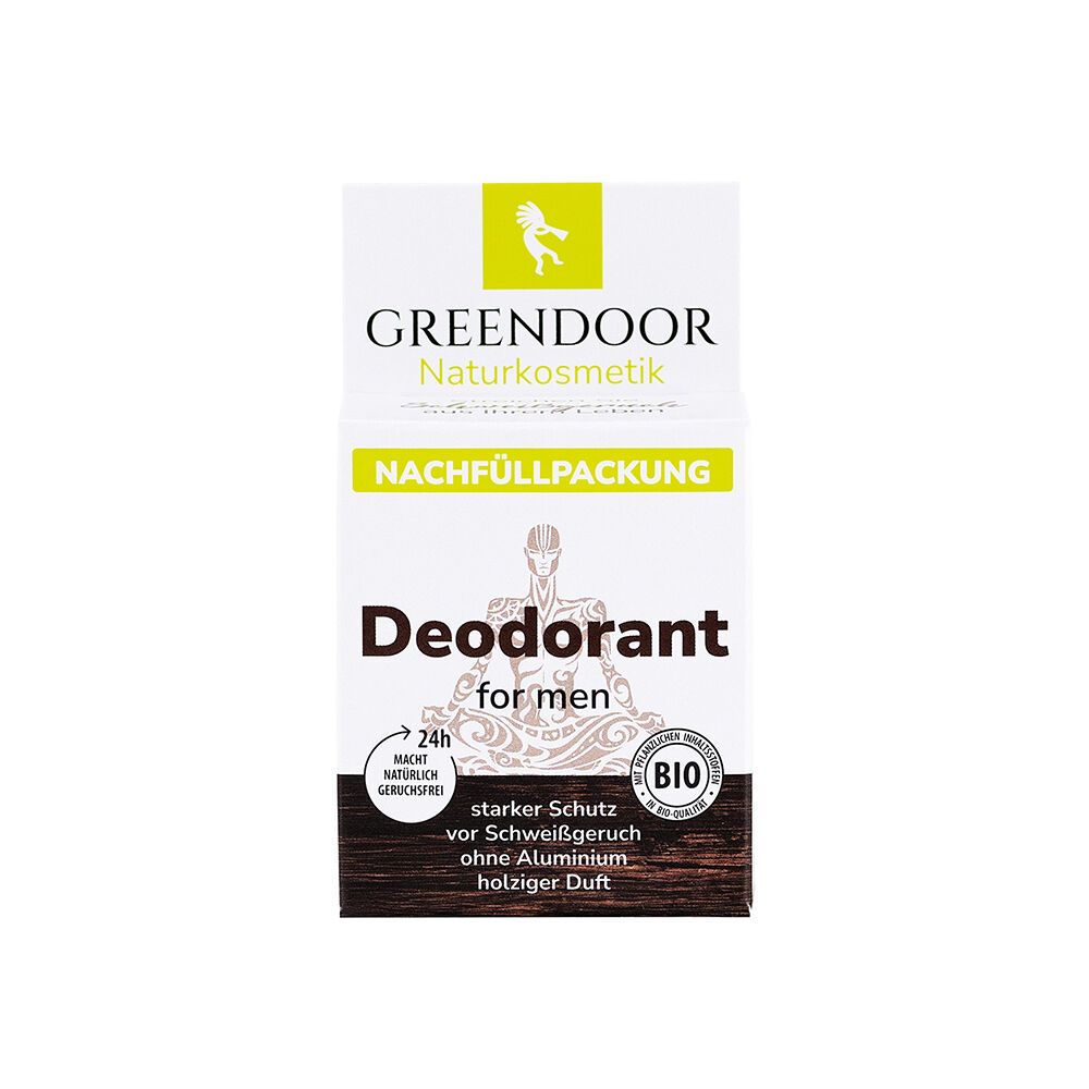 GREENDOOR Deodorant Nachfüllpackung for men