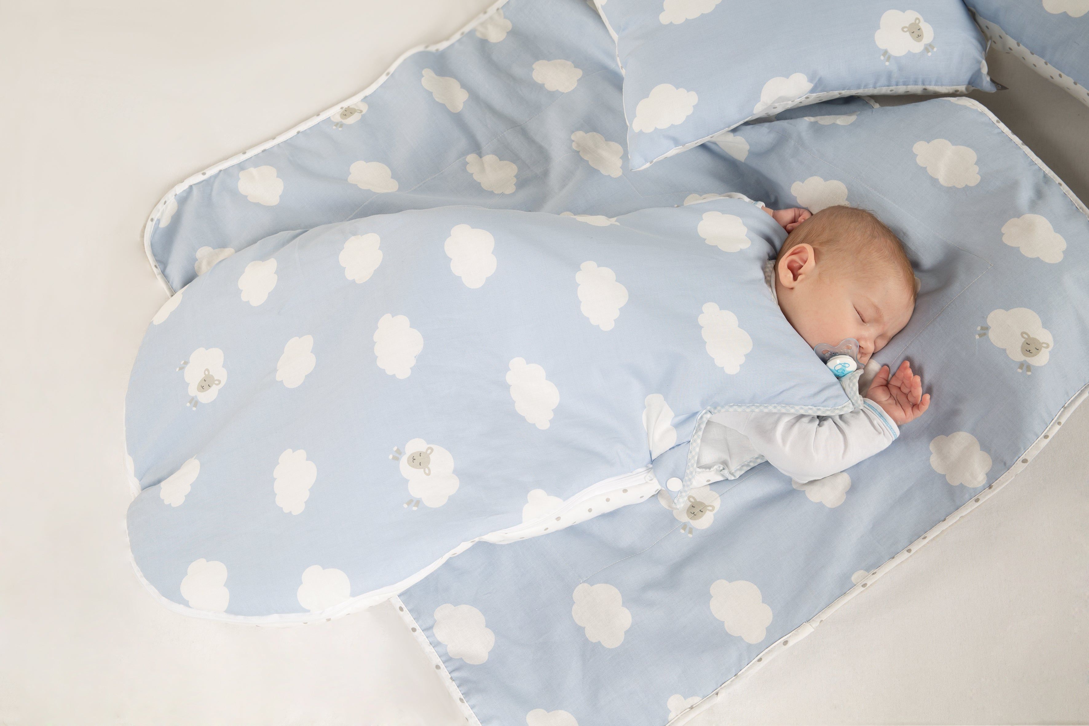 roba Babyschlafsack "Kleine Wolke blau"