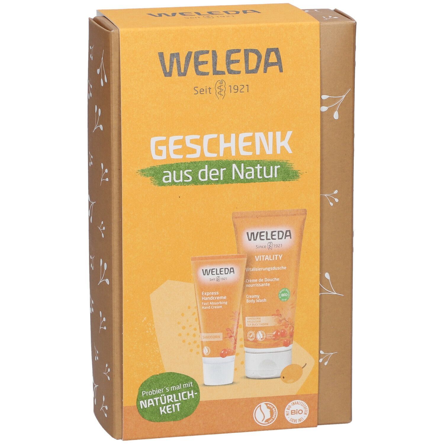 Weleda Geschenkset Bestseller Sanddorn