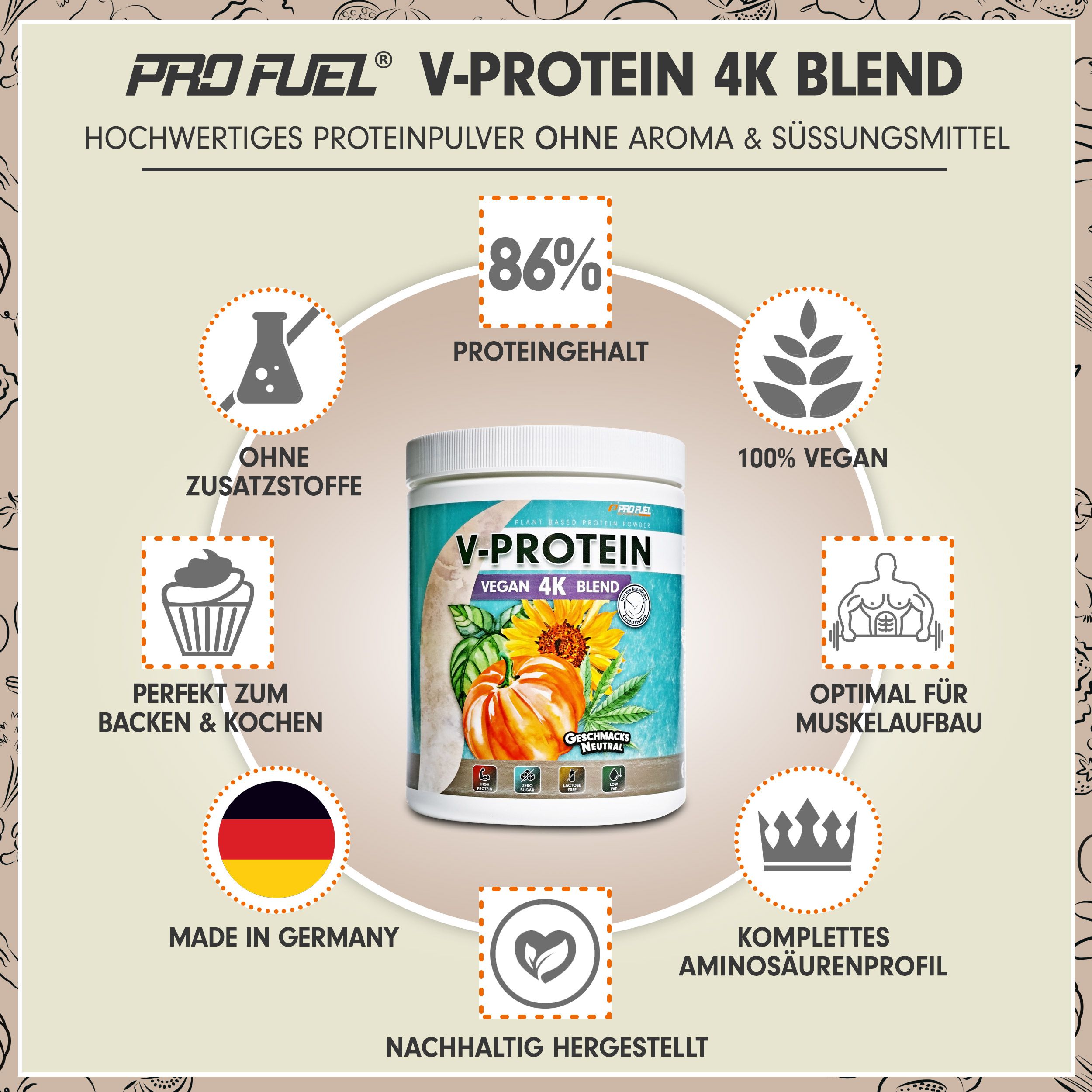 ProFuel V-Protein Vegan 4K